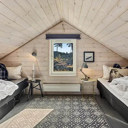 Bright And Peaceful Cabin With An Amazing View On An Island Near Bergen Holiday home Nordstrono