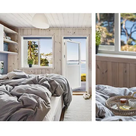 Bright And Peaceful Cabin With An Amazing View On An Island Near Bergen Holiday home Nordstrono
