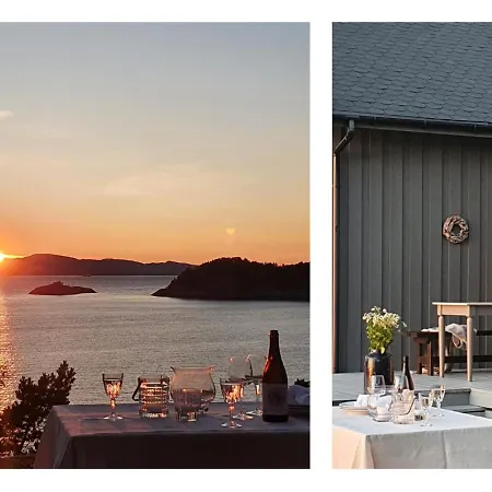 Bright And Peaceful Cabin With An Amazing View On An Island Near Bergen