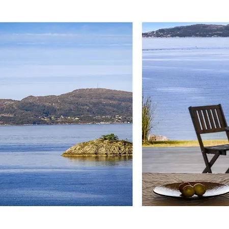 Holiday home Bright And Peaceful Cabin With An Amazing View On An Island Near Bergen *